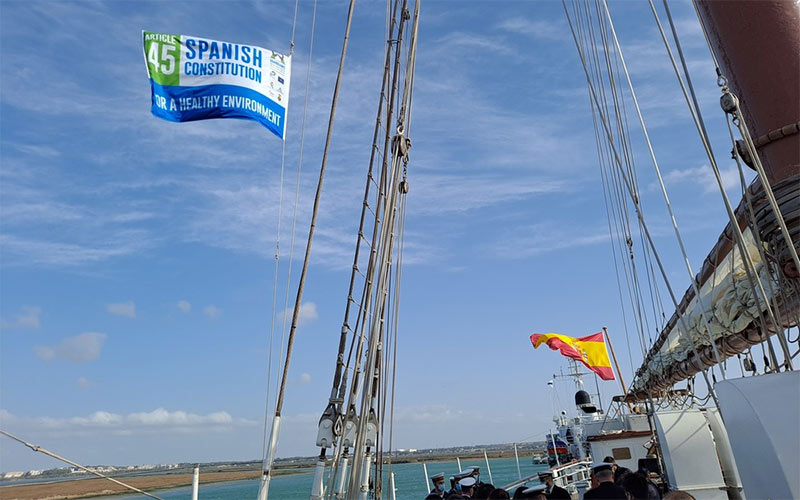Elcano será ‘guardián de la naturaleza’ durante su próxima singladura