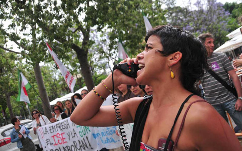 En una manifestación allá por 2013 / FOTO: Eulogio García