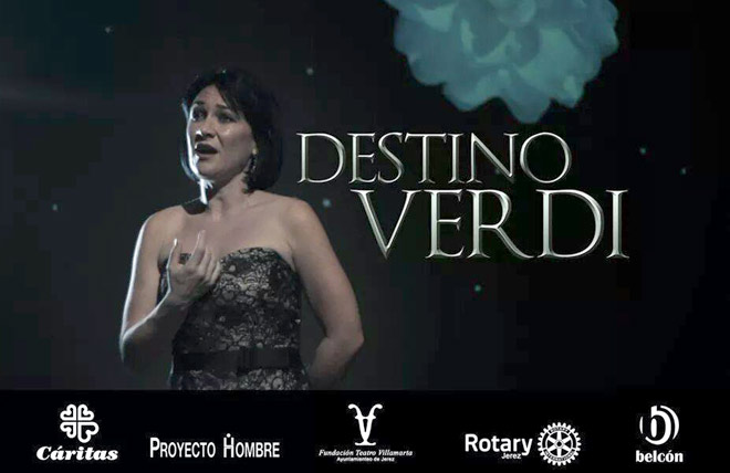 Cartel promocional del montaje de ‘Destino Verdi’