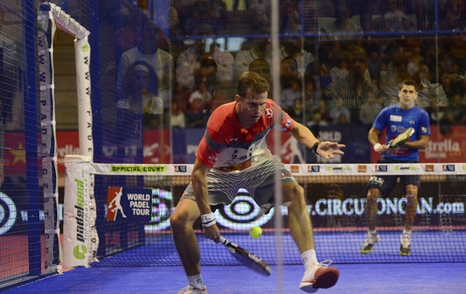 El sevillano Paquito Navarro, en un momento de la final