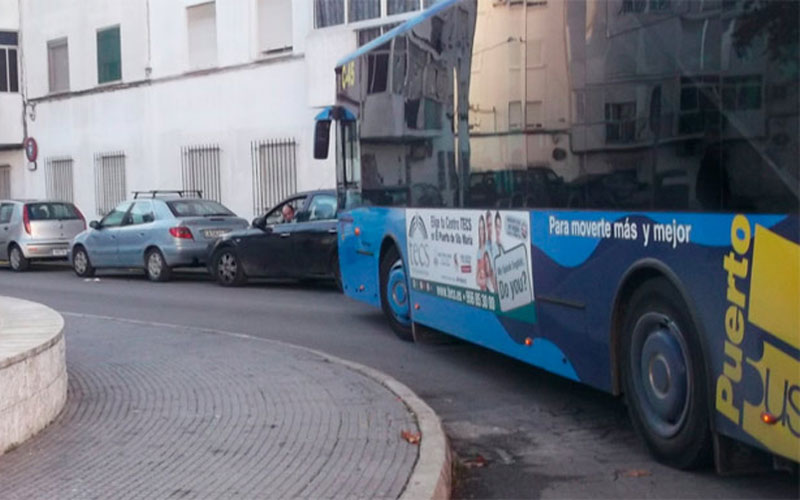 Uno de los autobuses portuense / FOTO: Ayto.