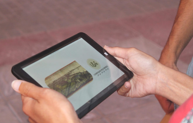 La tablet, una herramienta fundamental en las rutas ofrecidas por Imag&narq
