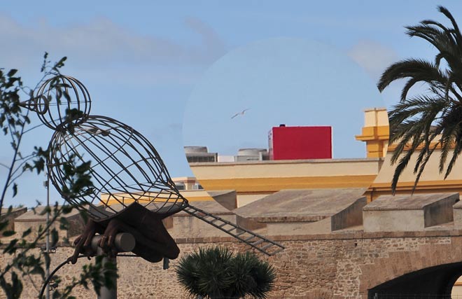 Sin respeto a la línea de cielo gaditana