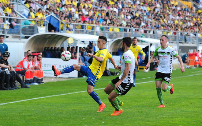 Salvi dejó detalles, pese a que no fue su mejor partido / FOTO: Eulogio García