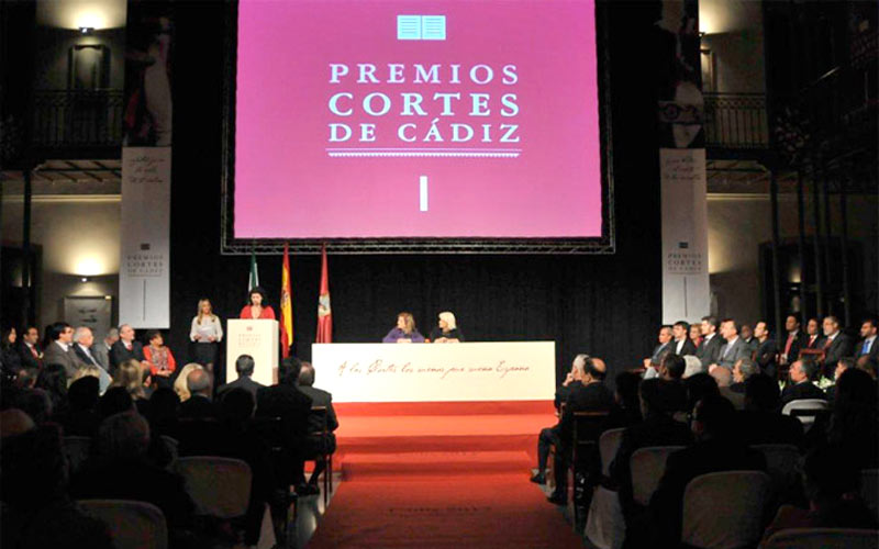 La entrega de los premios en el mismo 2012 / FOTO: Eulogio García