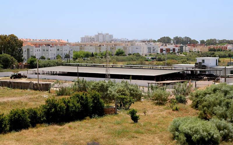 La polémica instalación ganadera, hace unos años / FOTO: Ayto.