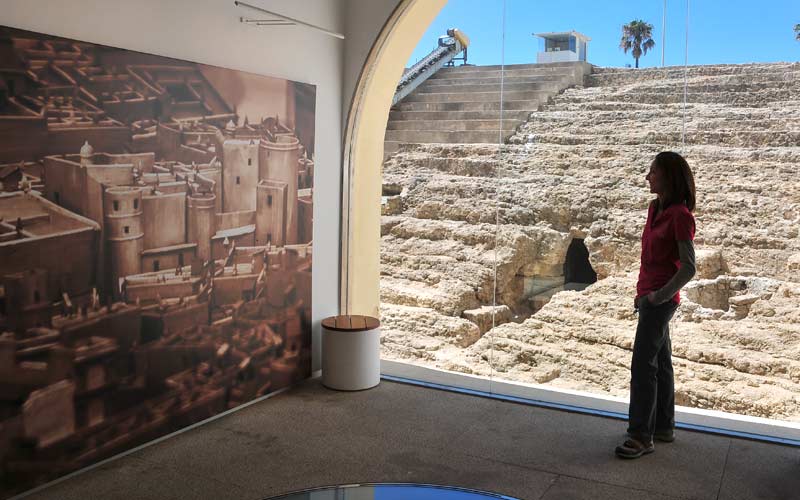 El Teatro Romano desde el interior / FOTO: Eulogio García