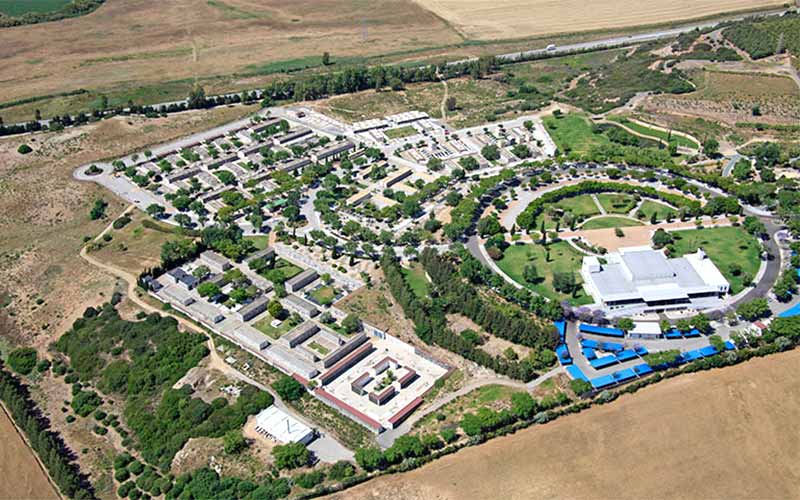 El cementerio Mancomunado desde las alturas / FOTO: Cemabasa