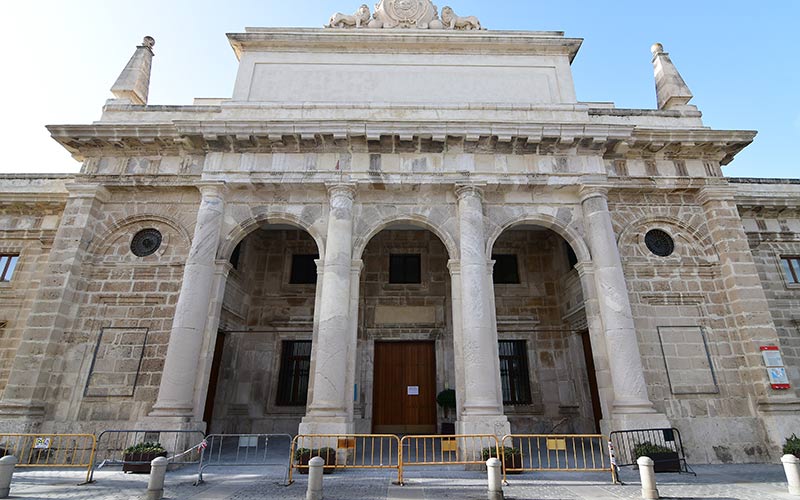 Entrada a la Casa de Iberoamérica / FOTO: Eulogio García