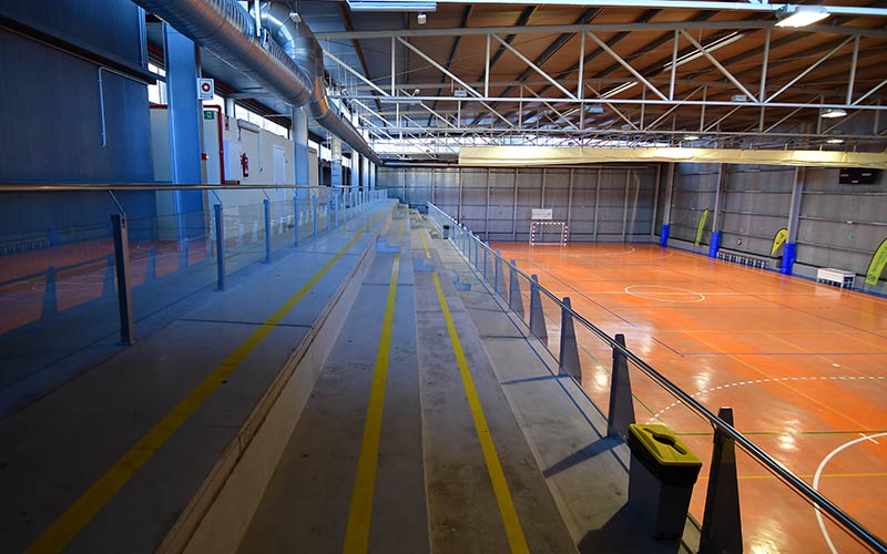 Uno de los pabellones municipales / FOTO: Eulogio García