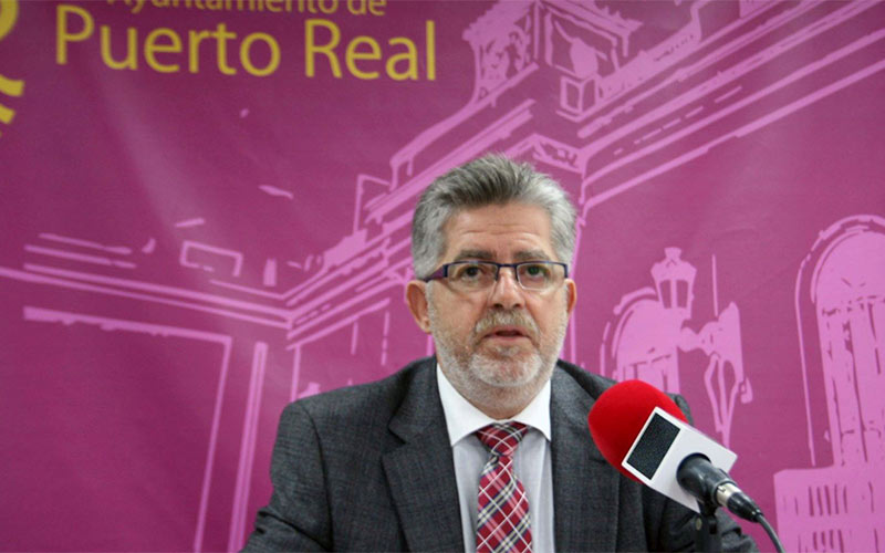 El concejal de Hacienda en una pasada rueda de prensa / FOTO: Ayto.