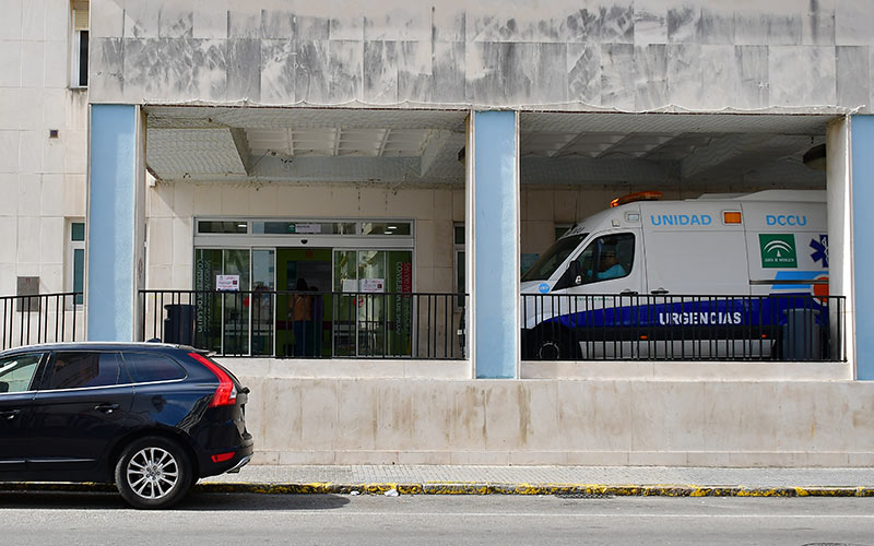 Las Urgencias, en la trasera de residencia / FOTO: Eulogio García