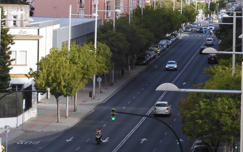 Un tramo de la segunda avenida / FOTO: Eulogio García