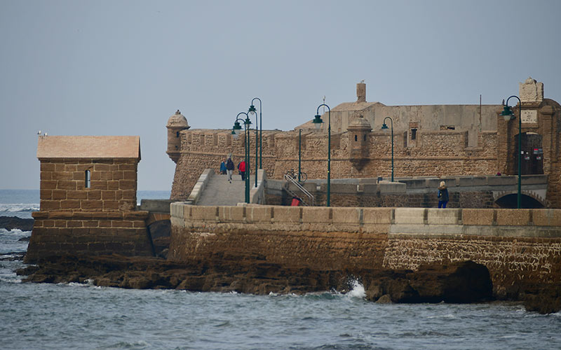 Detalle de la fortaleza, cerrada desde hace meses / FOTO: Eulogio García