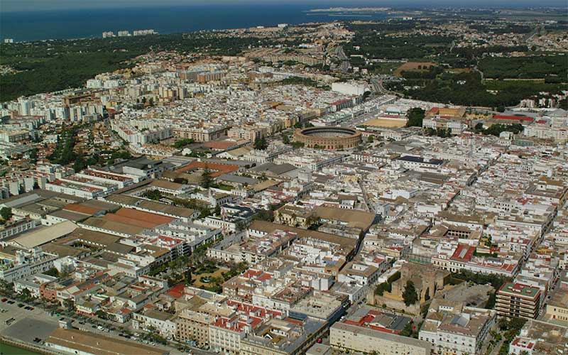 Vista aérea del término municipal portuense / FOTO: Ayto.