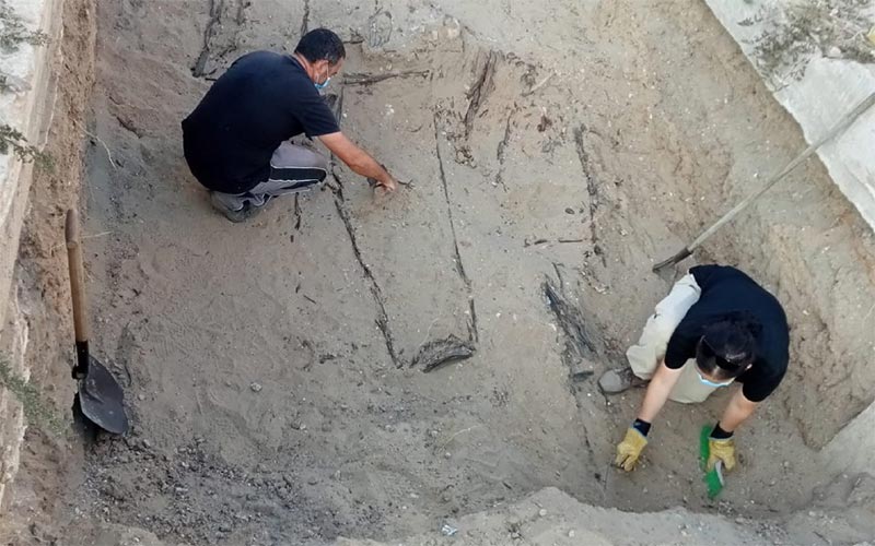 Un momento de los pasados trabajos de excavación / FOTO: Ayto.