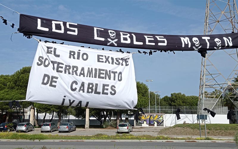 Una pasada campaña de la plataforma vecinal / FOTO: cedida