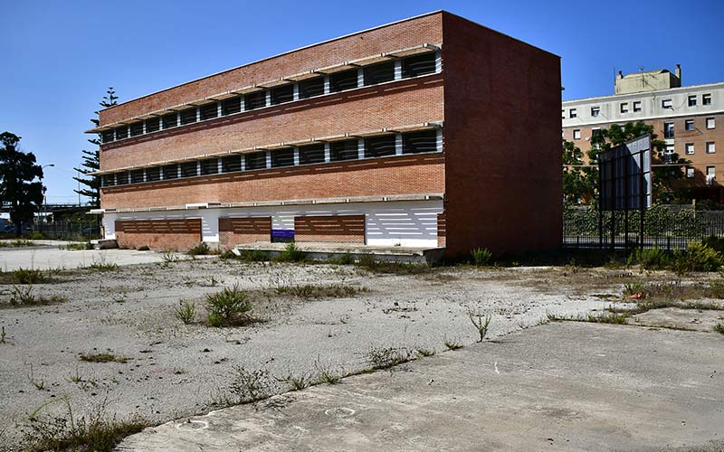 Parte de la parcela a reurbanizar / FOTO: Eulogio García