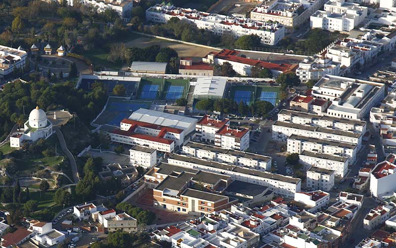Vista aérea de la barriada de Santa Ana / FOTO: Ayto.
