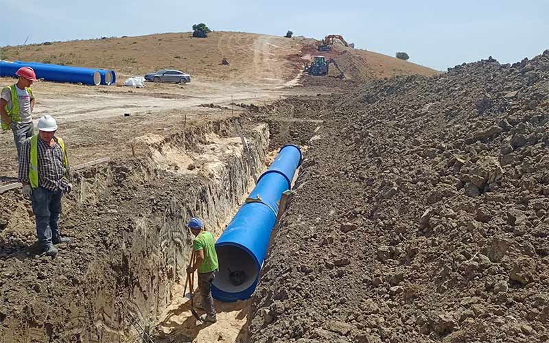 Obras del Consorcio en Paterna meses atrás / FOTO: CAZG