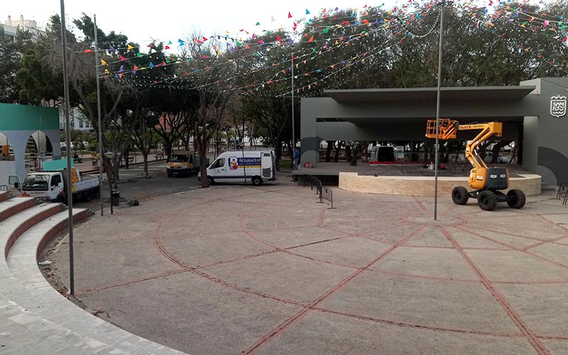 El carnaval isleño también se centralizaba este 2022 en el parque / FOTO: DBC