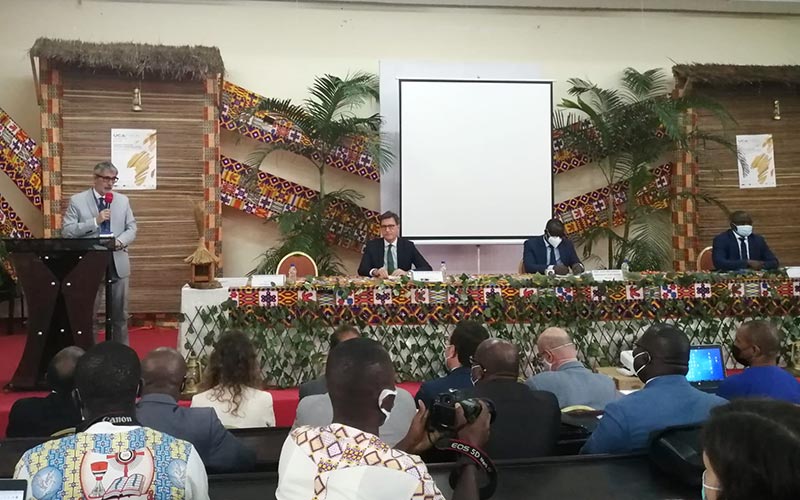 Acto inaugural del programa en Costa de Marfil / FOTO: UCA