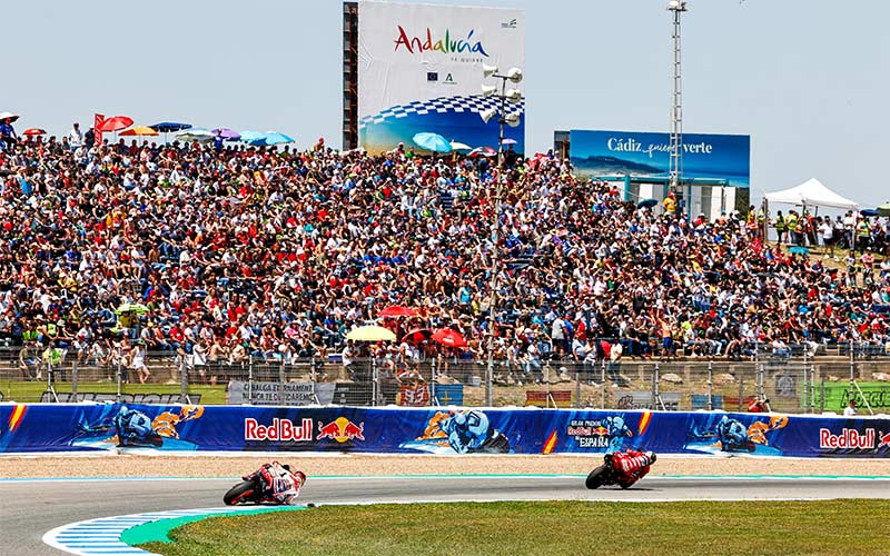 Ambiente y calor en la jornada del domingo / FOTO: circuito de Jerez