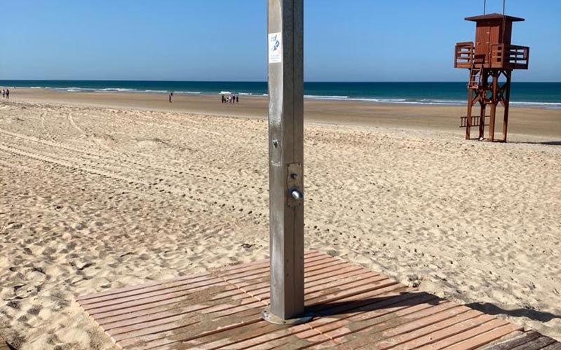 La Barrosa, cuando llega el fresquito / FOTO: Ayto.