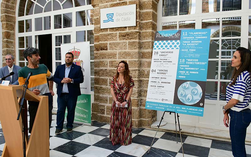 Un momento de la presentación del ciclo en la Diputación / FOTO: Eulogio García