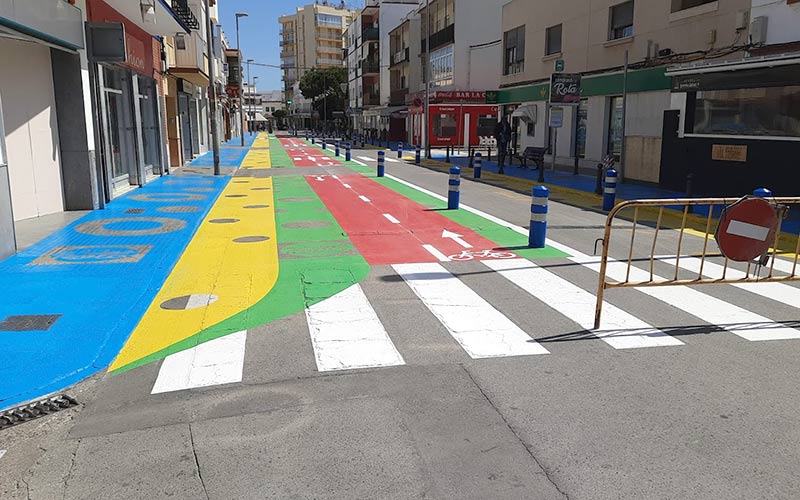 Un tramo de la avenida como podría ser en unos meses / FOTO: Equo