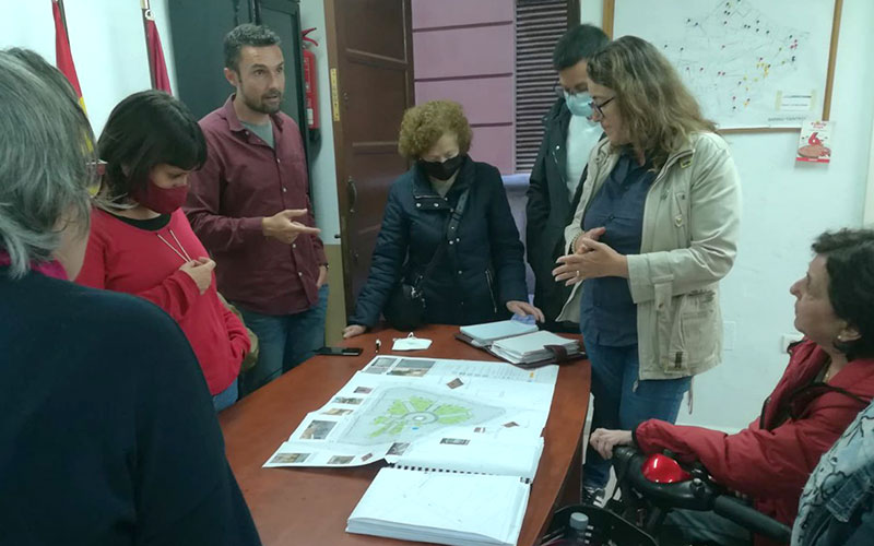 Un momento del encuentro con Cádiz Centro / FOTO: Ayto.