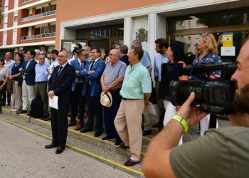 Concentración ante los juzgados de San José / FOTO: Eulogio García