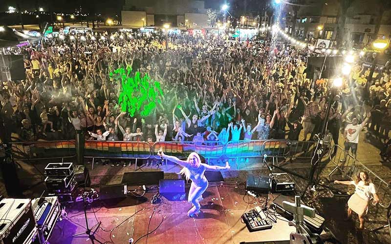 Un momento de euforia en la fiesta del Orgullo / FOTO: Ayto.