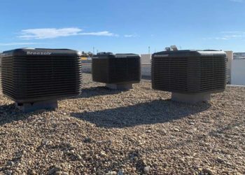 Instalación de refrigeración adiabática / FOTO: Junta