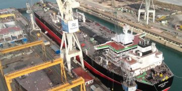 Uno de los últimos petroleros salidos de Matagorda / FOTO: Navantia