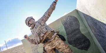 Soldado de maniobras / FOTO: Ministerio de Defensa