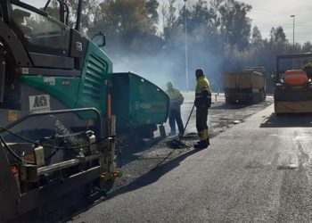 Trabajos de reasfaltado en la ciudad / FOTO: Ayto.
