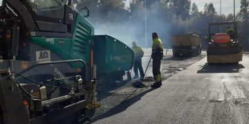 Trabajos de reasfaltado en la ciudad / FOTO: Ayto.