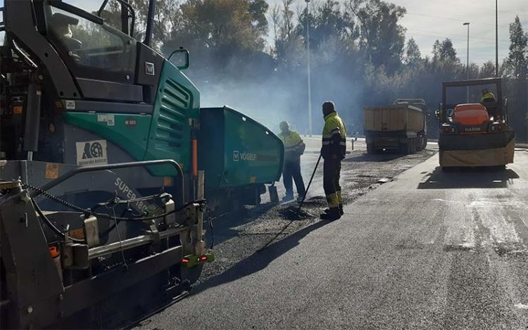 Trabajos de reasfaltado en la ciudad / FOTO: Ayto.
