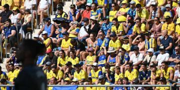 Aficionados en Preferencia en el primer partido liguero / FOTO: Eulogio García