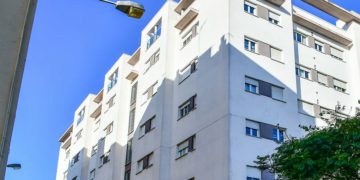 Bloque de viviendas en extramuros / FOTO: Eulogio García