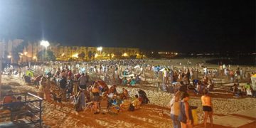 Buen ambiente sobre la arena de La Cachucha en 2022 / FOTO: Ayto.