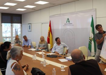 Un momento de la reunión / FOTO: Junta