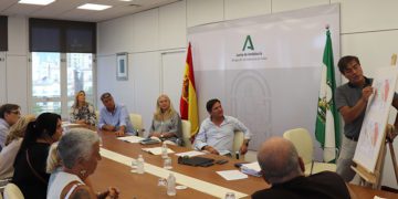 Un momento de la reunión / FOTO: Junta