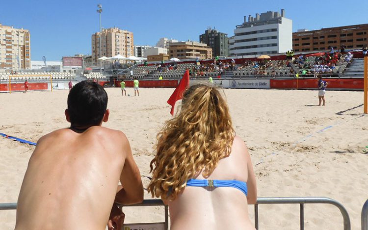 Una de las muchas competiciones vistas en el Cádiz Arena / FOTO: Eulogio García