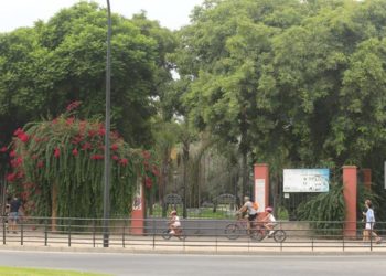 El parque hoy día vallado / FOTO: Ayto.