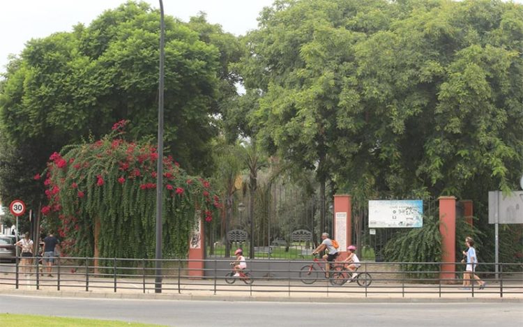 El parque hoy día vallado / FOTO: Ayto.