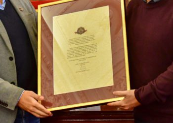 Detalle del reconocimiento asociado al premio / FOTO: Eulogio García