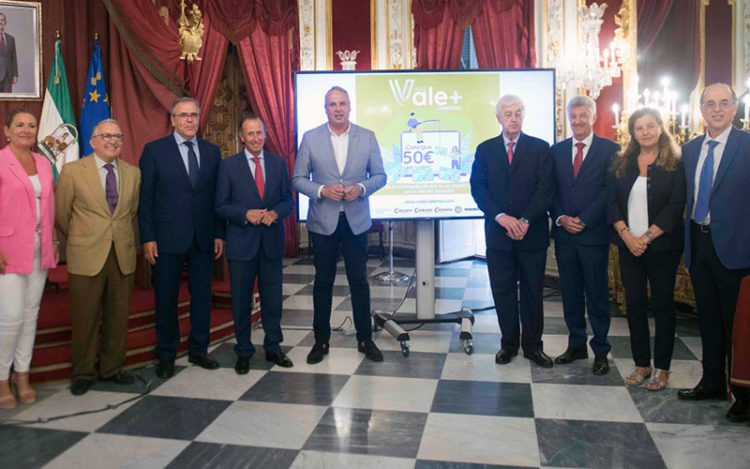 Posado tras la presentación de la iniciativa / FOTO: Diputación