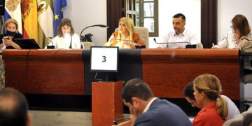 Un momento del pleno extraordinario / FOTO: Ayto,